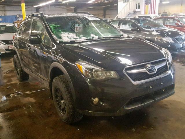 JF2GPAGC6E8231642 - 2014 SUBARU XV CROSSTR BLACK photo 1