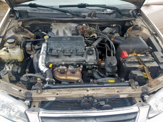 4T1BF22K3YU108243 - 2000 TOYOTA CAMRY LE BEIGE photo 7