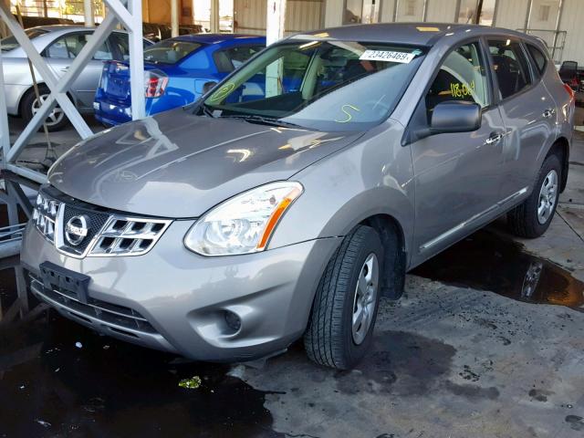 JN8AS5MTXCW285084 - 2012 NISSAN ROGUE S GRAY photo 2