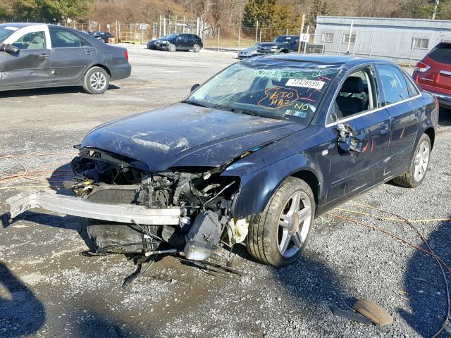 WAUDF78E27A208214 - 2007 AUDI A4 2.0T QU 蓝色 照片 2