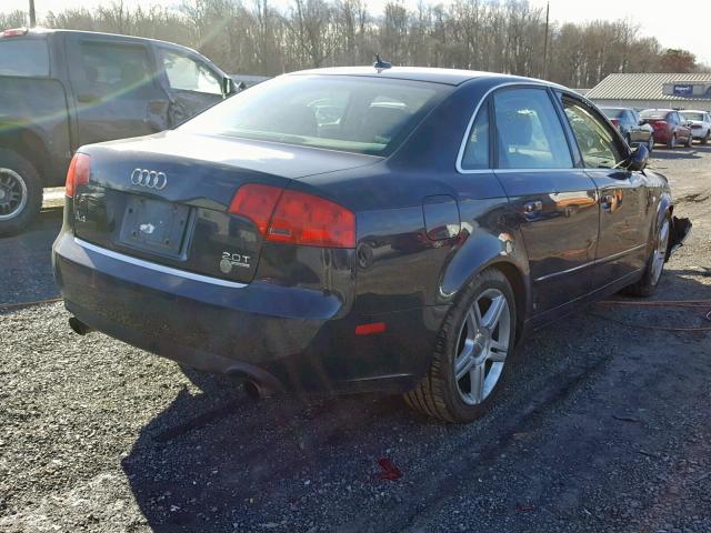 WAUDF78E27A208214 - 2007 AUDI A4 2.0T QU 蓝色 照片 4