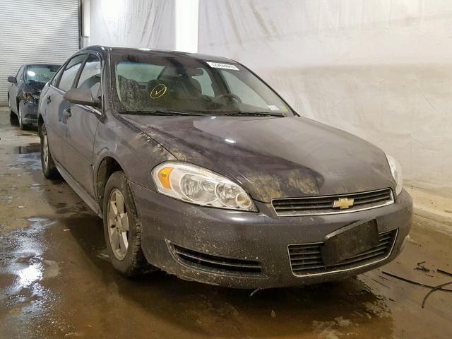 2G1WT57NX91312854 - 2009 CHEVROLET IMPALA 1LT GRAY photo 1