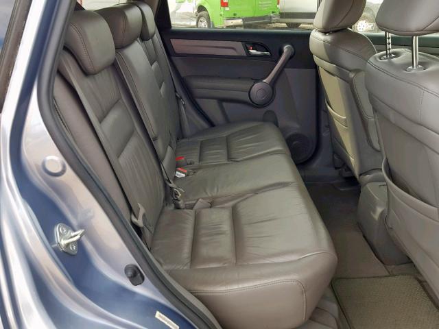 JHLRE38768C050183 - 2008 HONDA CR-V EXL BLUE photo 6