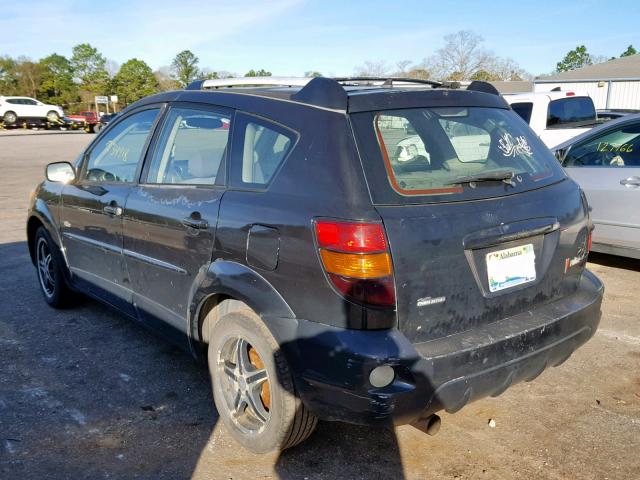 5Y2SL62863Z449303 - 2003 PONTIAC VIBE BLACK photo 3