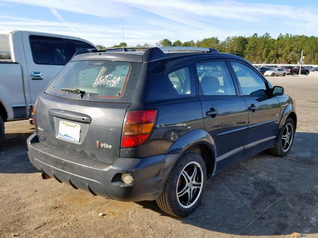 5Y2SL62863Z449303 - 2003 PONTIAC VIBE BLACK photo 4