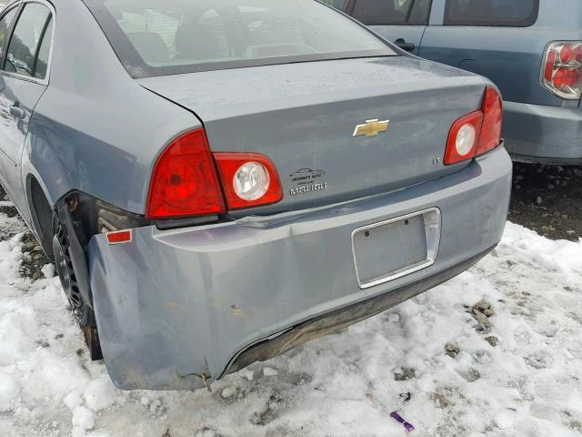 1G1ZH57B19F227804 - 2009 CHEVROLET MALIBU 1LT 灰色 照片 9