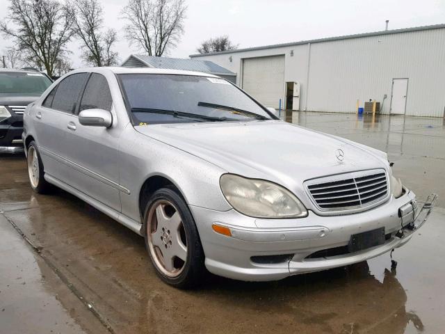 WDBNG70J82A302585 - 2002 MERCEDES-BENZ S 430 SILVER photo 1