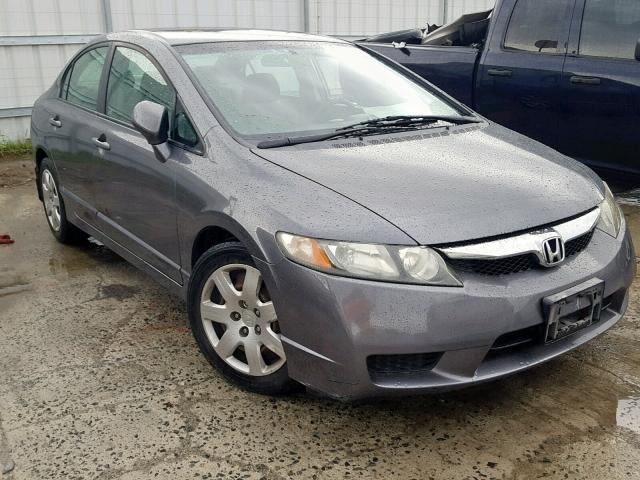 19XFA1F52AE036863 - 2010 HONDA CIVIC LX GRAY photo 1