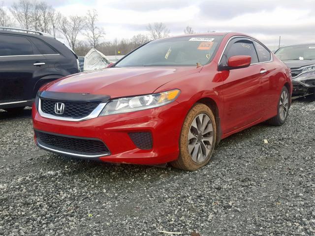 1HGCT1B3XFA006975 - 2015 HONDA ACCORD LX- RED photo 2