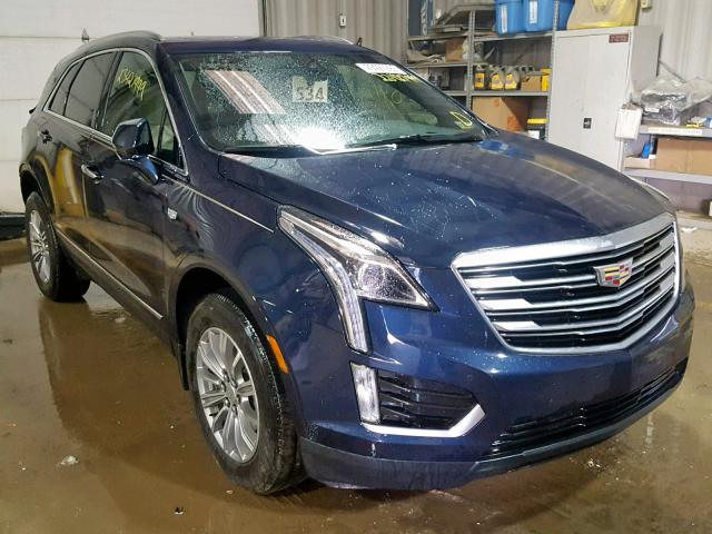 1GYKNDRS0HZ285452 - 2017 CADILLAC XT5 LUXURY BLUE photo 1