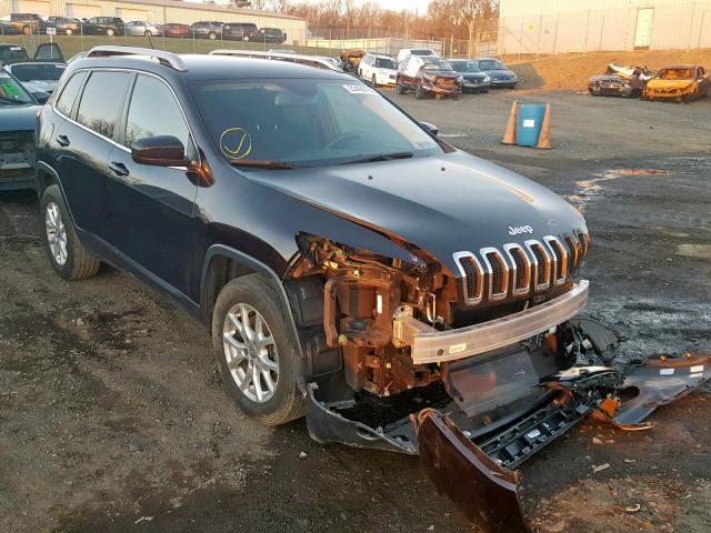 1C4PJMCB1FW642085 - 2015 JEEP CHEROKEE L BLACK photo 1