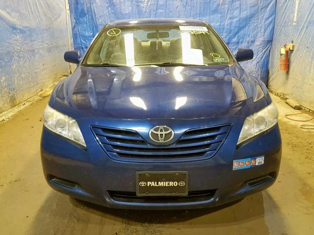 4T1BE46K77U161020 - 2007 TOYOTA CAMRY NEW BLUE photo 9