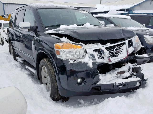 5N1AA0NC2CN614250 - 2012 NISSAN ARMADA SV BLACK photo 1