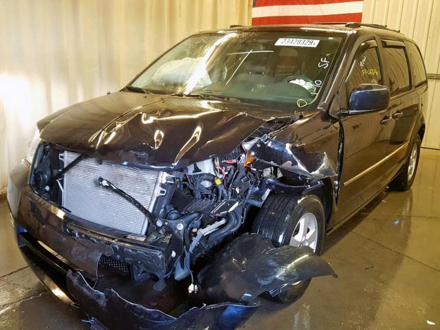 2D4RN5D15AR384585 - 2010 DODGE GRAND CARA ლურჯი ფოტო 2