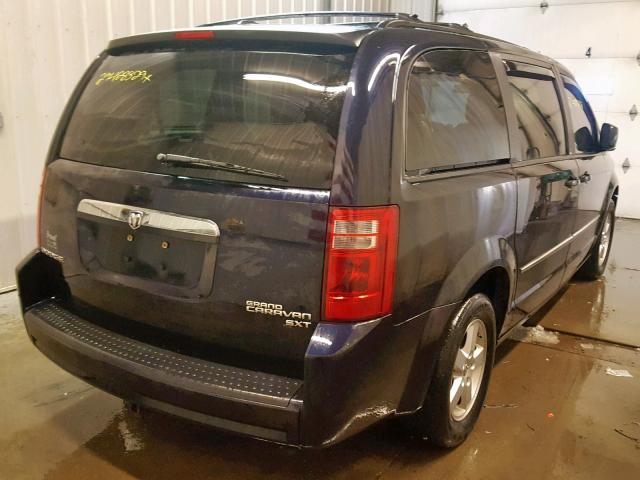 2D4RN5D15AR384585 - 2010 DODGE GRAND CARA ლურჯი ფოტო 4