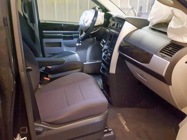 2D4RN5D15AR384585 - 2010 DODGE GRAND CARA ლურჯი ფოტო 5