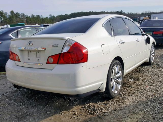 JNKAY01E86M116151 - 2006 INFINITI M35 BASE WHITE photo 4