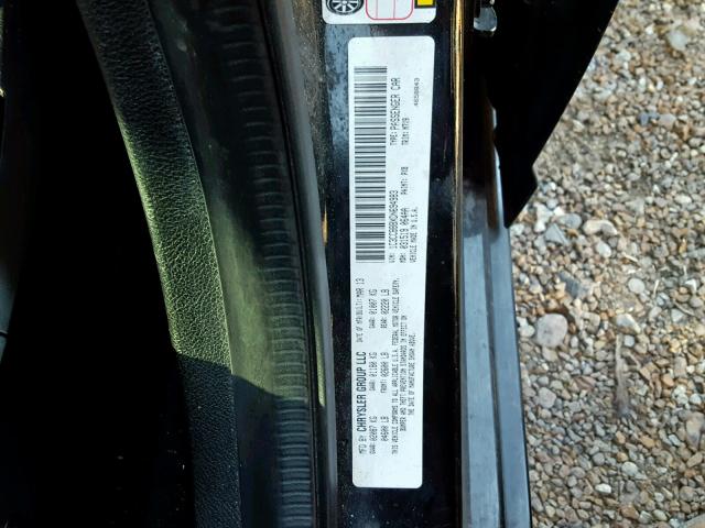 1C3CCBBBXDN694983 - 2013 CHRYSLER 200 TOURIN BLACK photo 10