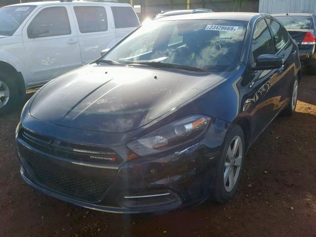 1C3CDFBB4FD112308 - 2015 DODGE DART SXT BLACK photo 2