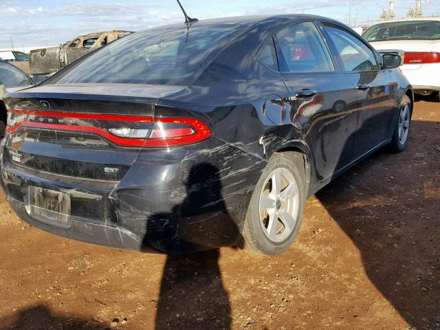 1C3CDFBB4FD112308 - 2015 DODGE DART SXT BLACK photo 4