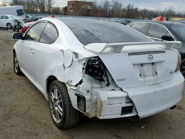 JTKDE167580237701 - 2008 TOYOTA SCION TC თეთრი ფოტო 3