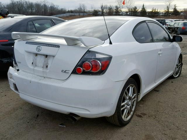 JTKDE167580237701 - 2008 TOYOTA SCION TC თეთრი ფოტო 4