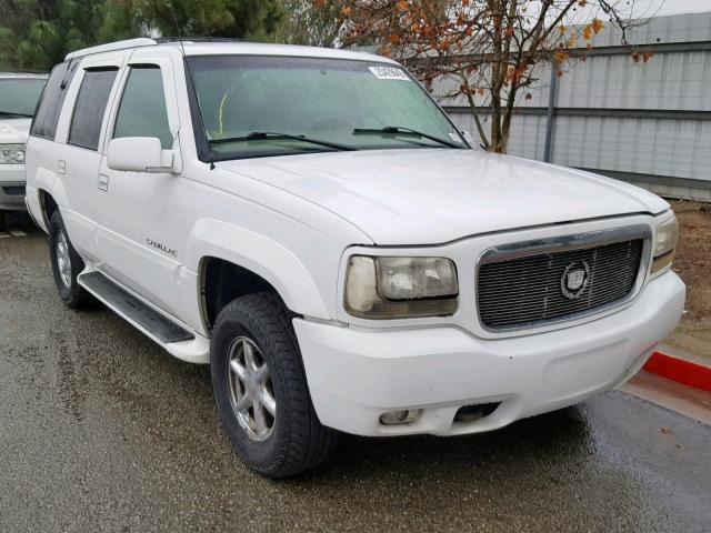 1GYEK13RXXR417643 - 1999 CADILLAC ESCALADE WHITE photo 1