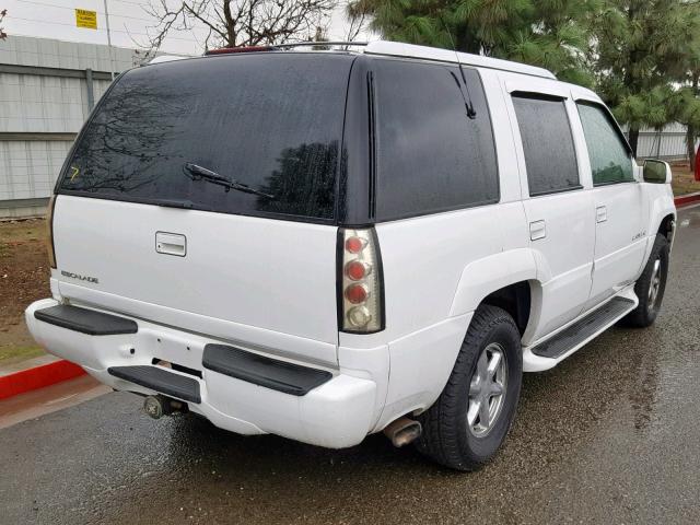 1GYEK13RXXR417643 - 1999 CADILLAC ESCALADE WHITE photo 4