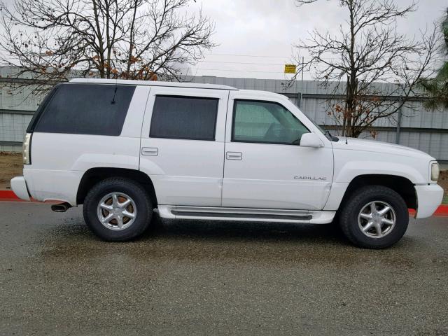 1GYEK13RXXR417643 - 1999 CADILLAC ESCALADE WHITE photo 9