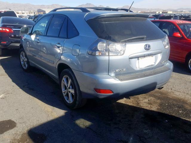 JTJGW31U882007212 - 2008 LEXUS RX 400H 蓝色 照片 3