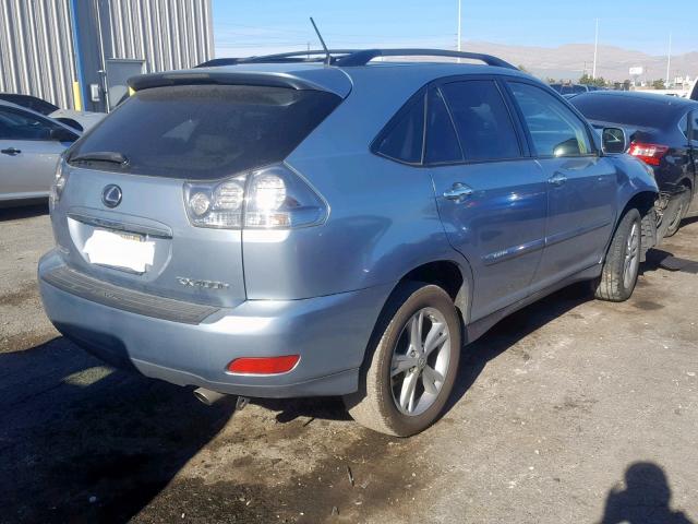 JTJGW31U882007212 - 2008 LEXUS RX 400H 蓝色 照片 4