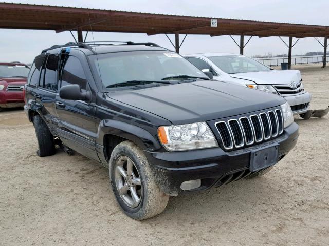 1J4GX58N11C690973 - 2001 JEEP GRAND CHER BLACK photo 1