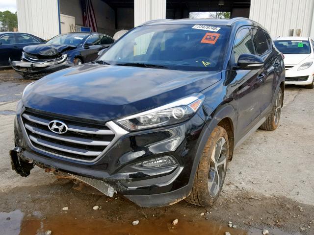 KM8J3CAL5JU775874 - 2018 HYUNDAI TUCSON SPO BLACK photo 2