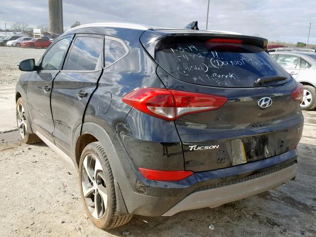 KM8J3CAL5JU775874 - 2018 HYUNDAI TUCSON SPO BLACK photo 3