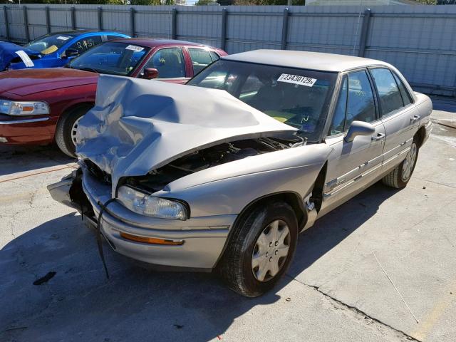 1G4HR52K4VH523742 - 1997 BUICK LESABRE LI SILVER photo 2