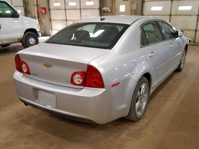 1G1ZH57B594184144 - 2009 CHEVROLET MALIBU 1LT SILVER photo 4