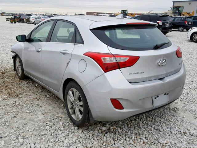 KMHD35LE3DU127803 - 2013 HYUNDAI ELANTRA GT SILVER photo 3