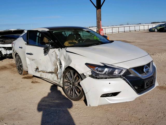 1N4AA6AP4GC431441 - 2016 NISSAN MAXIMA 3.5 WHITE photo 1