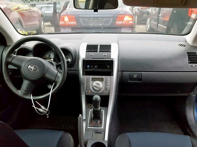 JTKDE167750039293 - 2005 TOYOTA SCION TC ლურჯი ფოტო 9