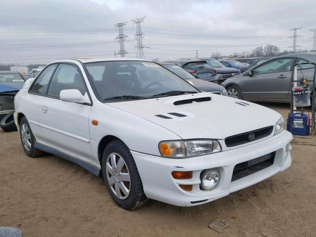 JF1GM67531H401252 - 2001 SUBARU IMPREZA RS WHITE photo 1