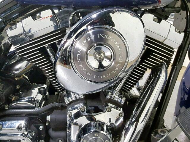 1HD1FCW126Y647304 - 2006 HARLEY-DAVIDSON FLHTCUI BLUE photo 11