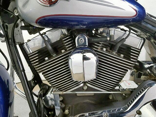 1HD1FCW126Y647304 - 2006 HARLEY-DAVIDSON FLHTCUI BLUE photo 12