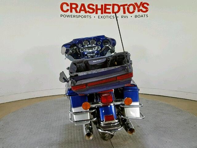 1HD1FCW126Y647304 - 2006 HARLEY-DAVIDSON FLHTCUI BLUE photo 7