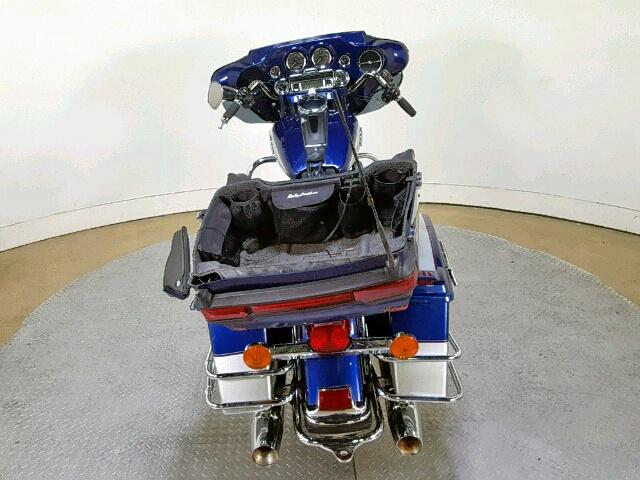 1HD1FCW126Y647304 - 2006 HARLEY-DAVIDSON FLHTCUI BLUE photo 9