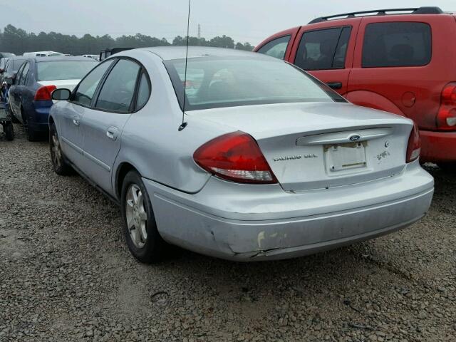 1FAFP56U96A251718 - 2006 FORD TAURUS SEL SILVER photo 3