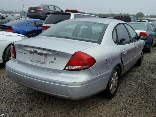 1FAFP56U96A251718 - 2006 FORD TAURUS SEL SILVER photo 4