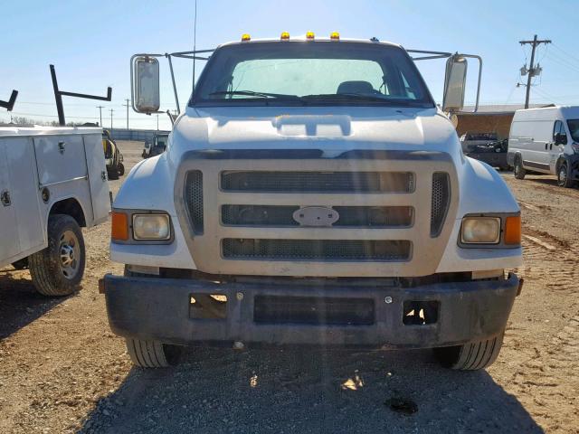 3FRNF65915V120471 - 2005 FORD F650 SUPER WHITE photo 9