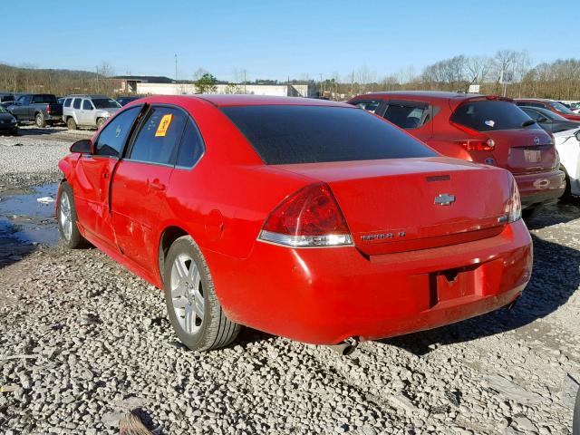 2G1WG5E36C1273838 - 2012 CHEVROLET IMPALA LT RED photo 3