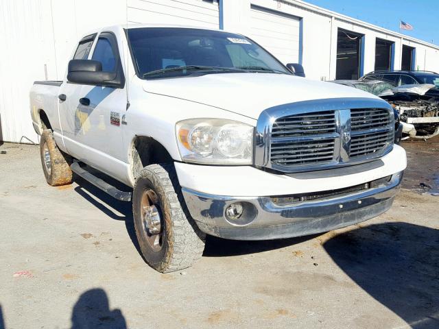 3D7KS28A08G135732 - 2008 DODGE RAM 2500 S WHITE photo 1