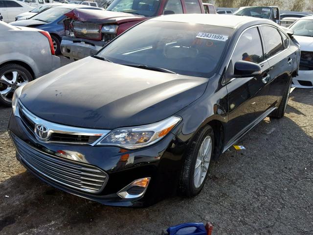 4T1BK1EB4DU017445 - 2013 TOYOTA AVALON BAS BLACK photo 2